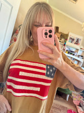The Americana french terry top