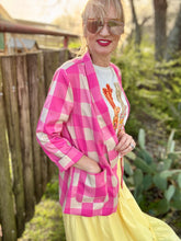 The Gingham blazer