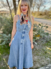 The Aline denim dress