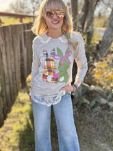The Plaid peter rabbit shirt