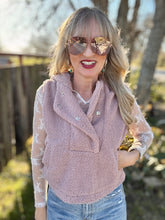 The pink poppy vest
