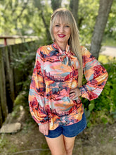 The Sedona skies sutton blouse