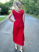 The Red lady dress