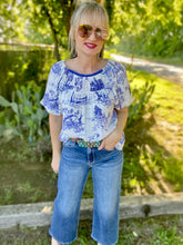 The horse Hunter blouse