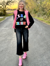 Merry and Bright long sleeve tee