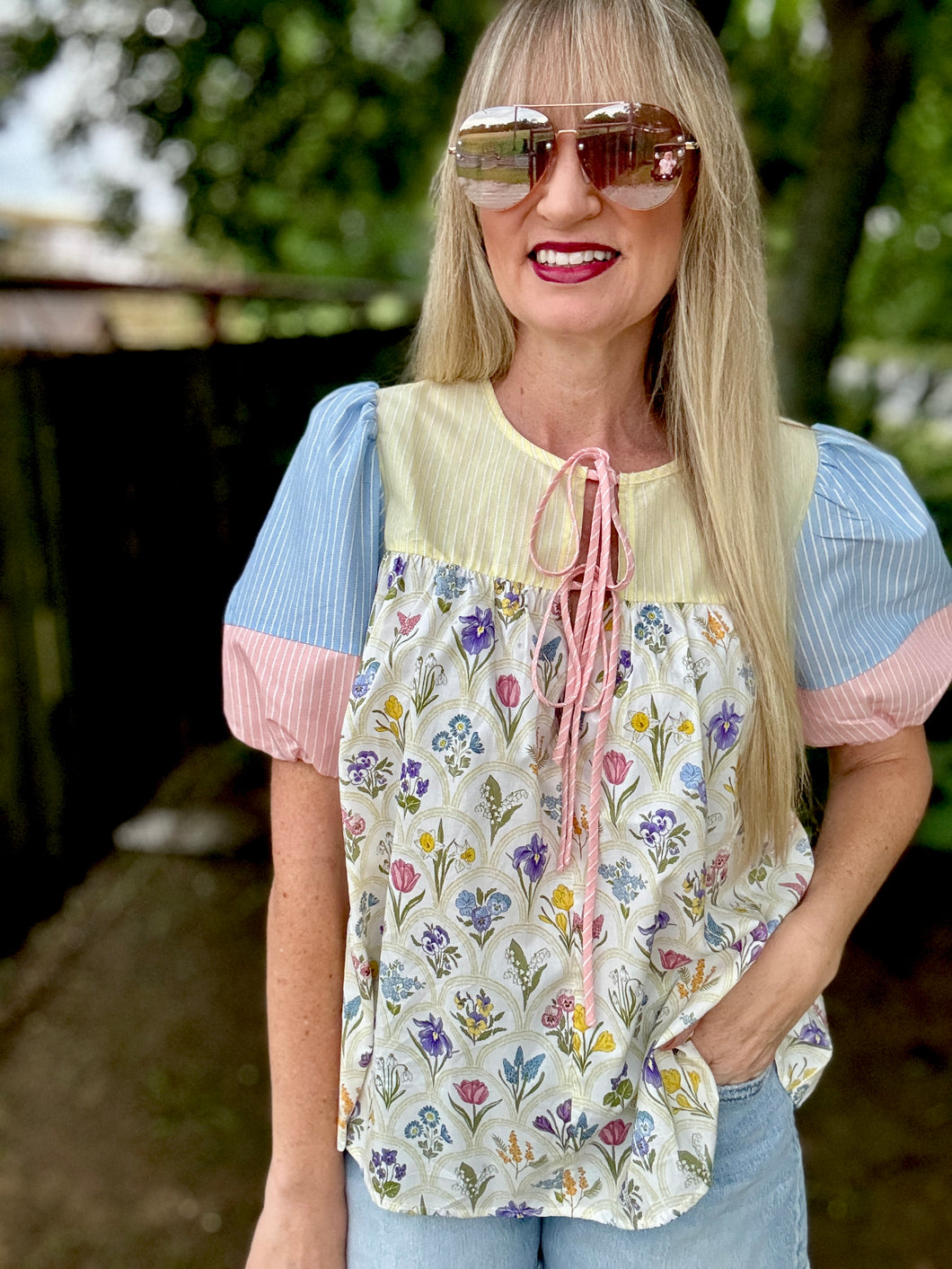 The Bouquet blouse