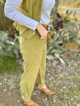 The Green cord pants
