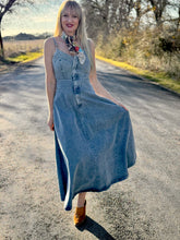 The Aline denim dress