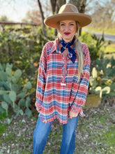 The pickin plaid tunic