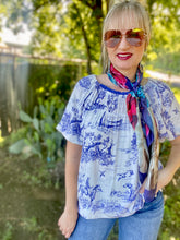 The horse Hunter blouse