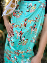 The Little turquoise wagon jumper