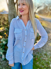 The Blue skies button up