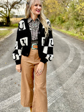 The westside checkmate cardigan