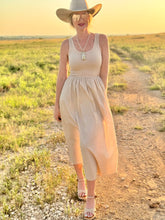 The Tan tank dress