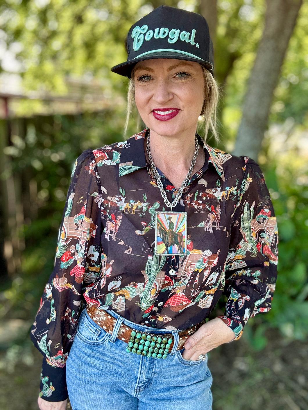 The black wagon blouse