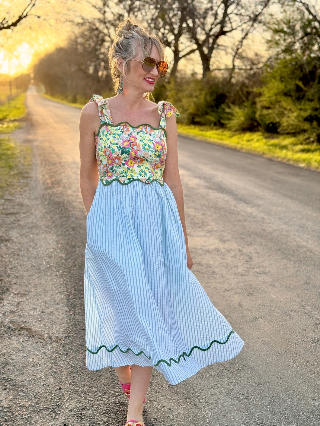 The Sappy sage dress