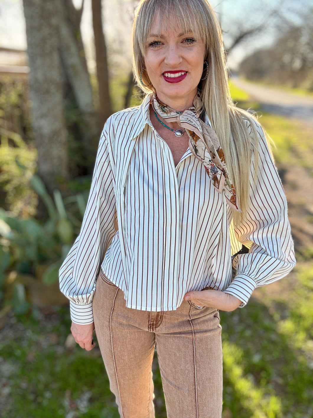 The short cut blouse