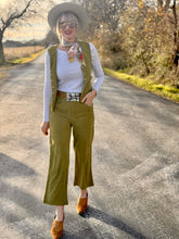 The Green cord pants
