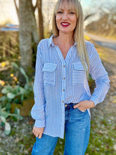 The Blue skies button up