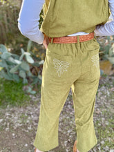 The Green cord pants