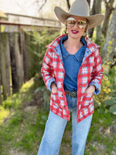 The Remi plaid quilted jacket
