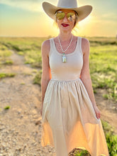The Tan tank dress