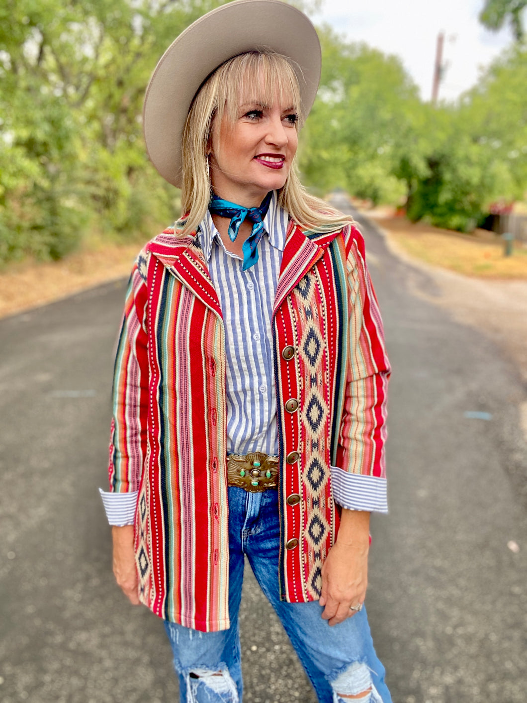 The Buckskin blazer