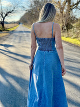 The Aline denim dress