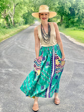 The Kantha sunrise skirt
