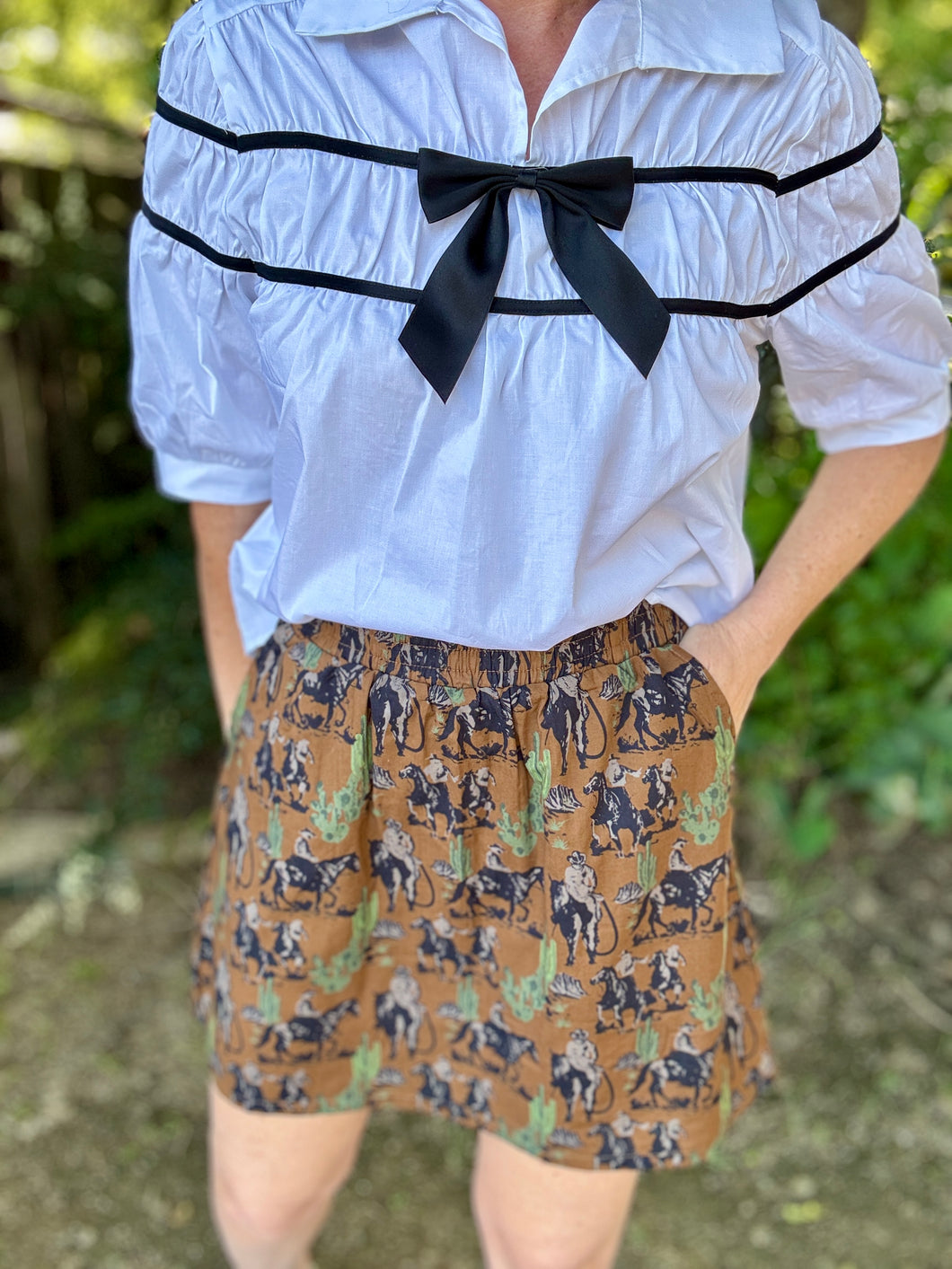 The silver canyon skort