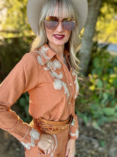 The Appaloosa apricot top