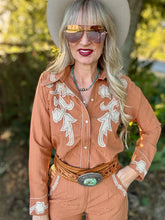 The Appaloosa apricot top