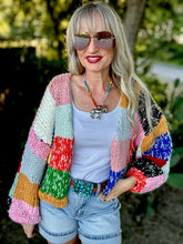 The color crop cardigan