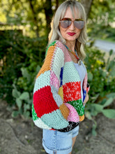 The color crop cardigan