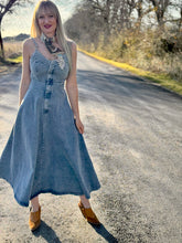 The Aline denim dress