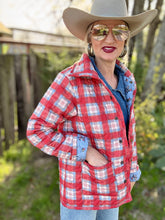 The Remi plaid quilted jacket
