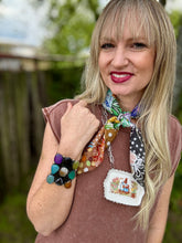 The Bunny plate necklace