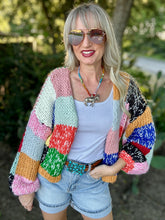 The color crop cardigan