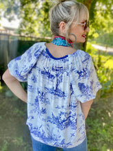 The horse Hunter blouse