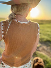The WESTERN sweater vest