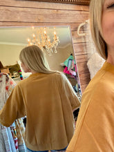 The Americana french terry top