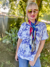 The horse Hunter blouse