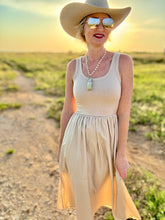 The Tan tank dress