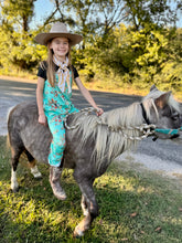 The Little turquoise wagon jumper