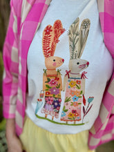 The whimsy bunny duo tee