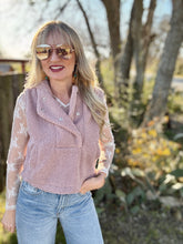 The pink poppy vest