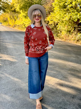 The Bandana sweater ~ 2 colors