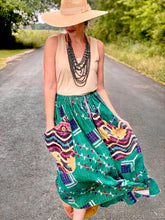 The Kantha sunrise skirt