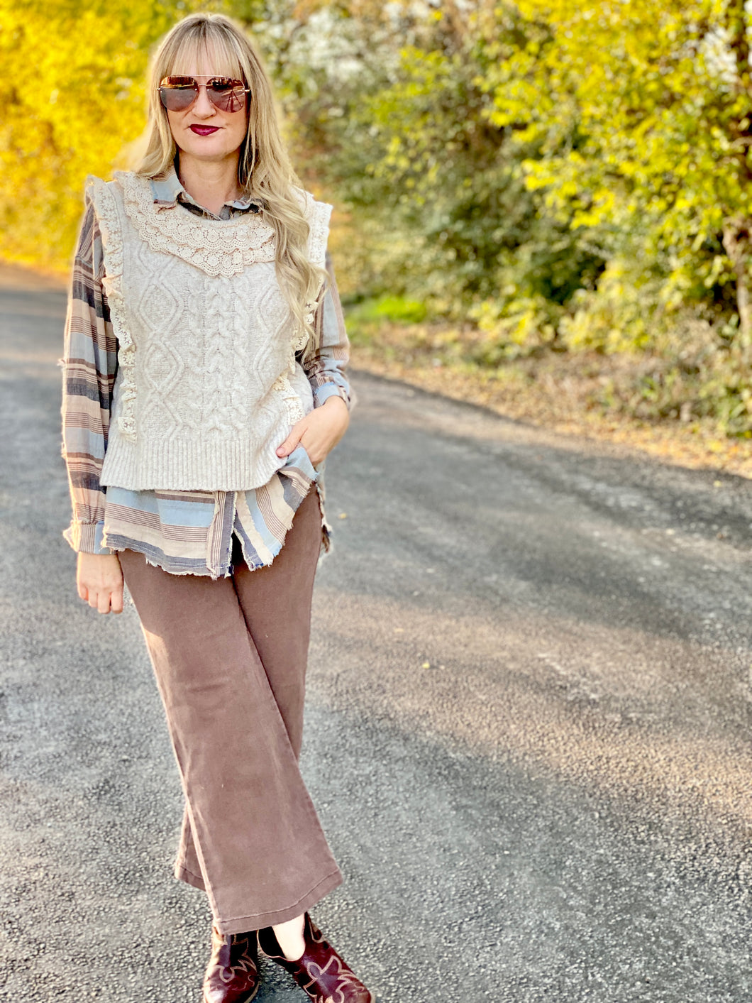 The Sisters sweater vest