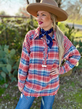 The pickin plaid tunic